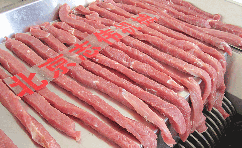 ZW-682大型切肉片、肉條機